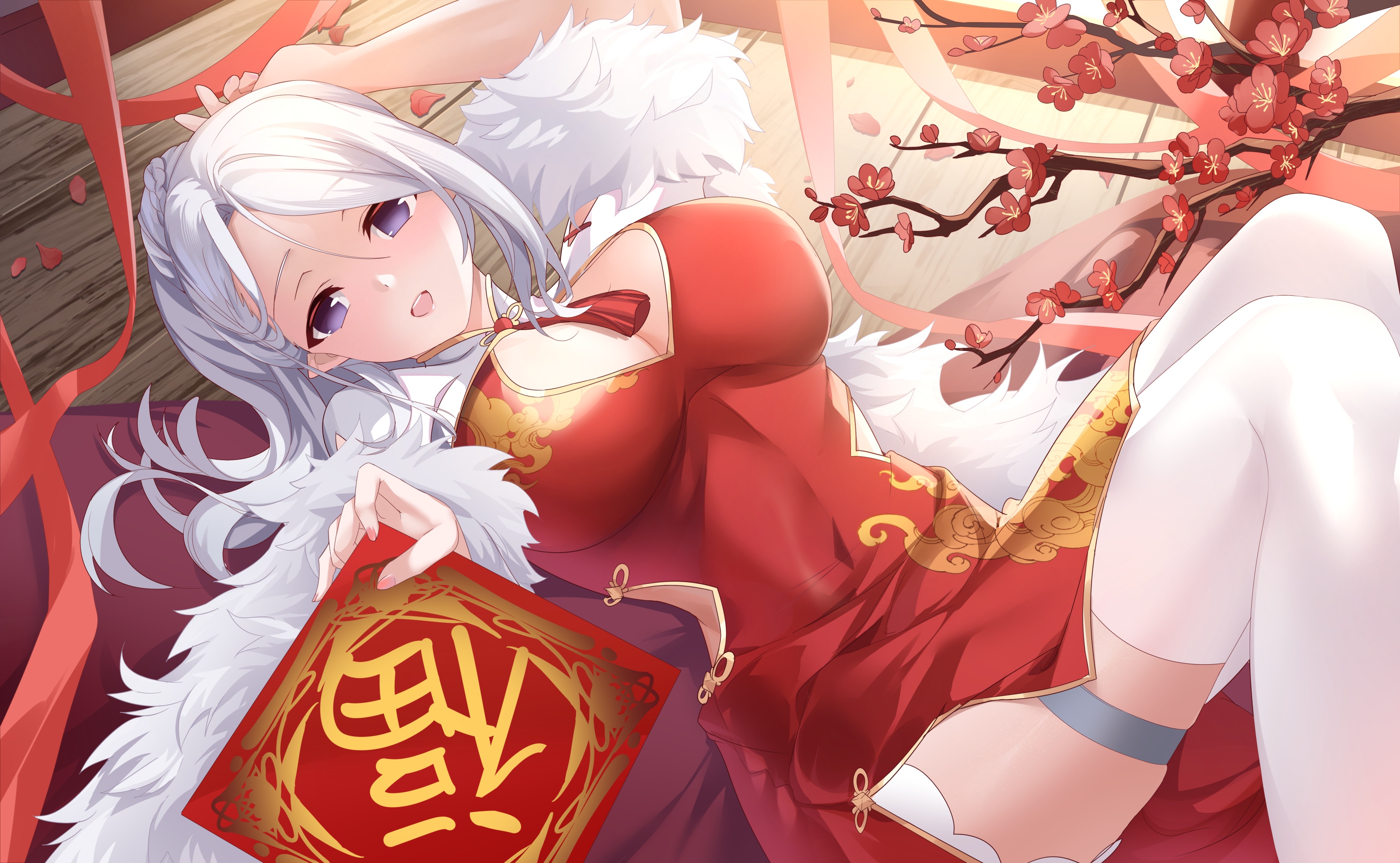 Lingshalan closers levia closers chinadress garter pointy ears skirt